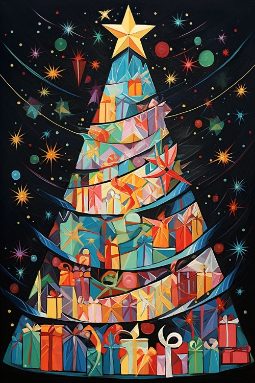 Picture of ART DECO CHRISTMAS TREE 8