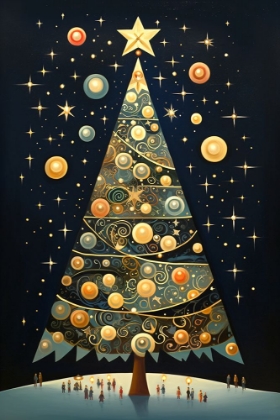 Picture of ART DECO CHRISTMAS TREE 10