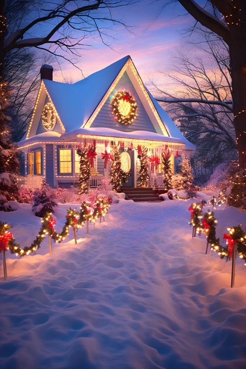 Picture of CHRISTMAS HOUSE 1