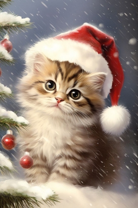 Picture of CHRISTMAS KITTEN 5
