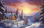 Picture of CHURCH IN THE SNOW 1