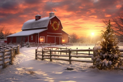 Picture of FARMLAND CHRISTMAS 7