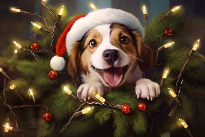 Picture of HAPPY CHRISTMAS DOG 3
