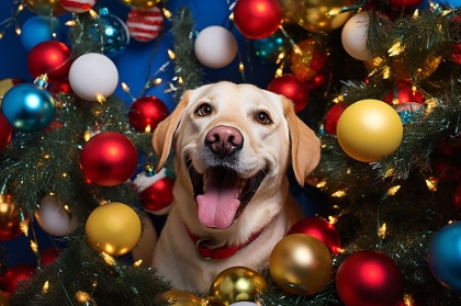 Picture of HAPPY CHRISTMAS DOG 4