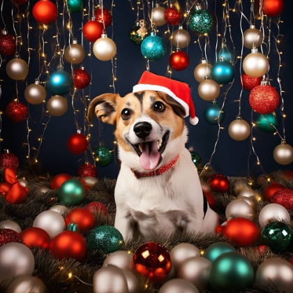 Picture of HAPPY CHRISTMAS DOG 6