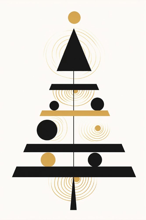 Picture of MID CENTURY CHRISTMAS TREE 1