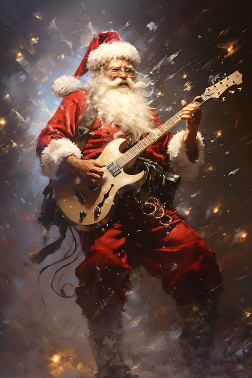 Picture of SANTA ROCKING IT 2