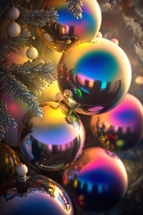 Picture of SHINY CHRISTMAS BALLS 4