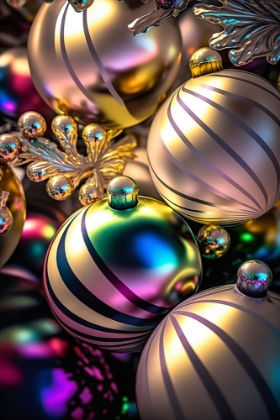 Picture of SHINY CHRISTMAS BALLS 7