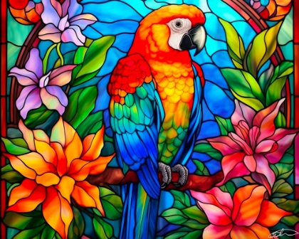 Picture of TROPICAL PARROT