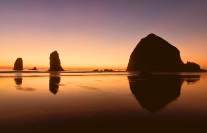 Picture of NIGHTFALL AT CANNON BEACH