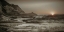 Picture of SUNDOWN OVER THE OCEAN