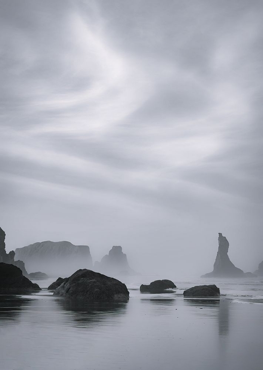 Picture of SWIRLING SKY ALONG THE COAST