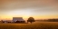 Picture of RED BARN AT SUNDOWN