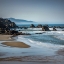 Picture of SEA STACKS IN THE WAVES