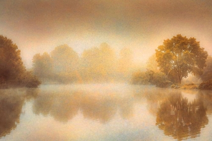 Picture of MIST ACROSS THE LAKE I