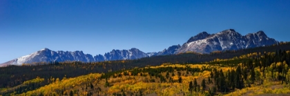 Picture of SNOW-DUSTED PEAKS IN AUTUMN
