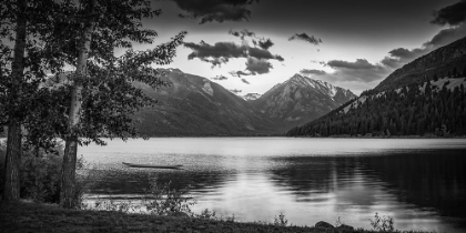 Picture of SUNSET ON THE LAKE