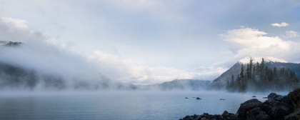 Picture of MORNING MIST OVER THE LAKE I