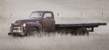Picture of RUSTED TRUCK IN THE MEADOW