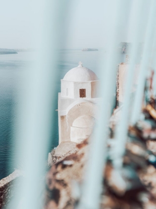 Picture of LOVE LOCKS OF OIA CASTLE, SANTORINI