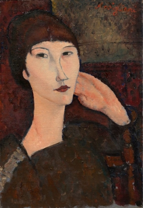 Picture of ADRIENNE, WOMAN WITH BANGS 1917