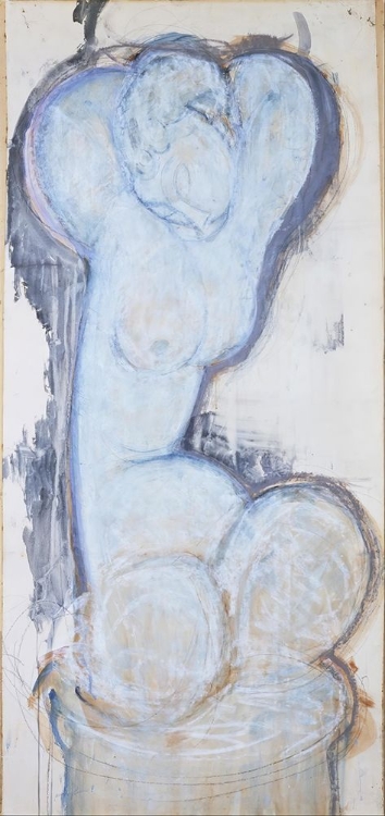 Picture of CARYATID GOUACHE PAINTING 1914