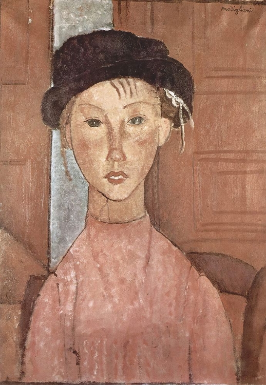 Picture of GIRL IN HAT 1918