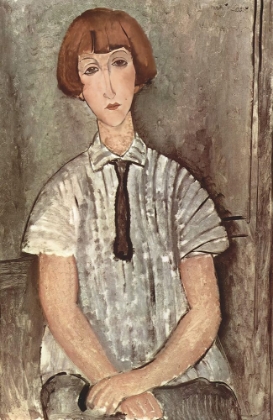 Picture of GIRL WITH BLOUSE 1917
