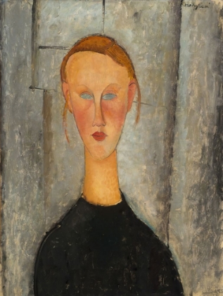 Picture of GIRL WITH BLUE EYES 1918