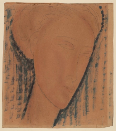 Picture of HEAD OF A GIRL 1917