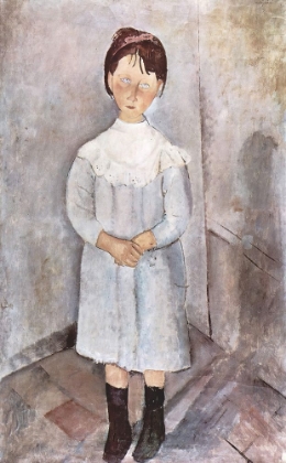 Picture of LITTLE GIRL IN BLUE 1918