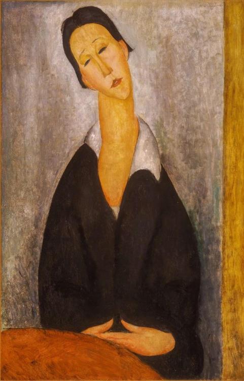 Picture of PORTRAIT OF A POLISH WOMAN 1919