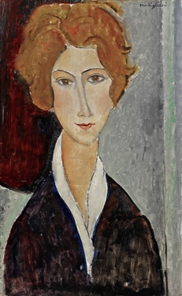 Picture of PORTRAIT OF A WOMAN 1917
