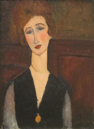 Picture of PORTRAIT OF A WOMAN 1918