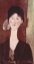 Picture of PORTRAIT OF BEATRICE HASTINGS BEFORE A DOOR 1918
