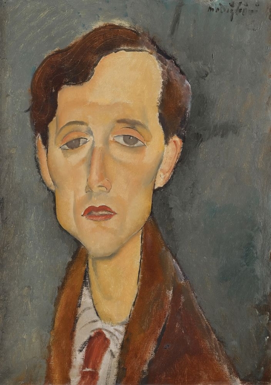 Picture of PORTRAIT OF FRANZ HELLENS 1917