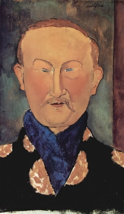 Picture of PORTRAIT OF LEOPOLD ZBOROWSKI 1916