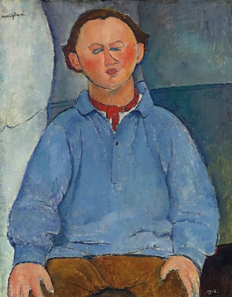 Picture of PORTRAIT OF THE SCULPTOR OSCAR MIESTCHANINOFF 1916