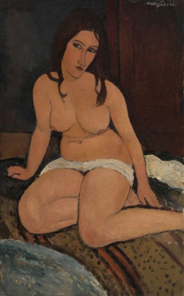 Picture of SEATED NUDE 1917