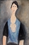 Picture of YOUNG WOMAN IN BLUE 1919