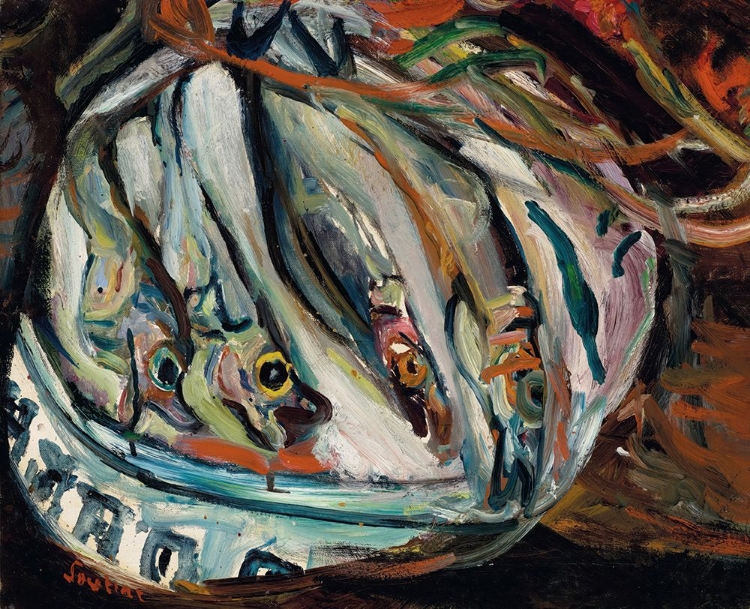 Picture of NATURE MORTE AUX POISSONS 1921