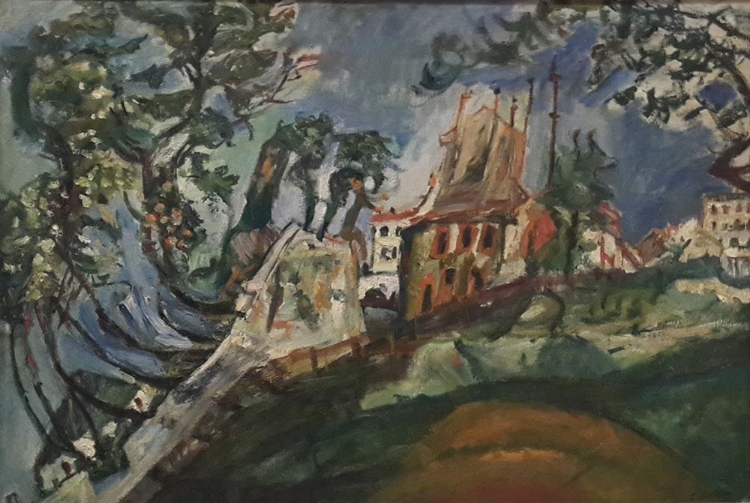 Picture of LANDSCAPE OF MONTMARTRE