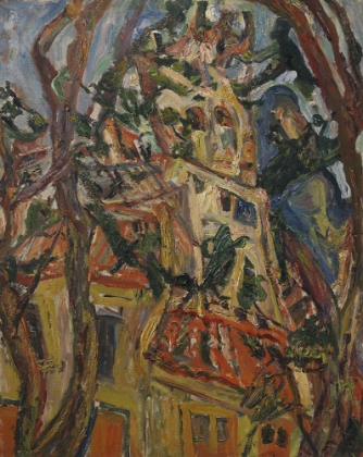 Picture of STEEPLE OF SAINT-PIERRE AT CERET 1922