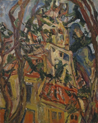 Picture of STEEPLE OF SAINT-PIERRE AT CERET 1922