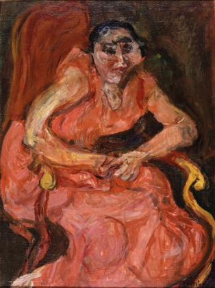 Picture of WOMAN IN PINK 1924