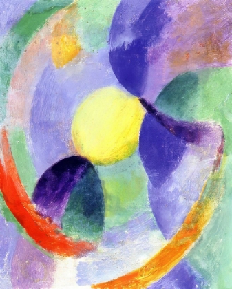 Picture of CIRCULAR FORMS, MOON NO. 3 - 1913