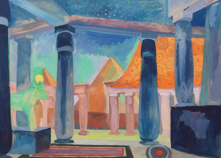 Picture of STAGE DESIGN FOR CLEOPATRA 1918