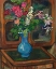 Picture of BOUQUET OF FLOWERS ON A SMALL TABLE 1932