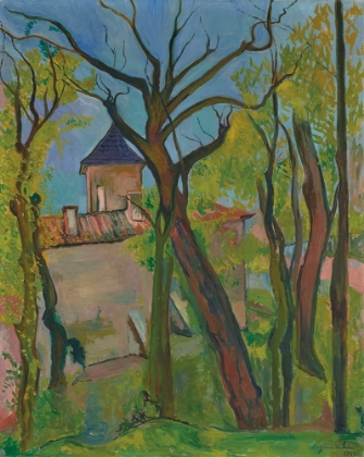 Picture of LANDSCAPE AT SAINT-BERNARD 1932